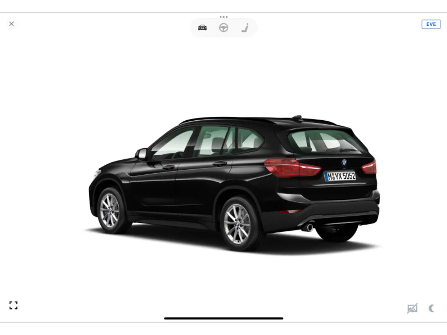 BMW X1 sDrive18i Noir - 2