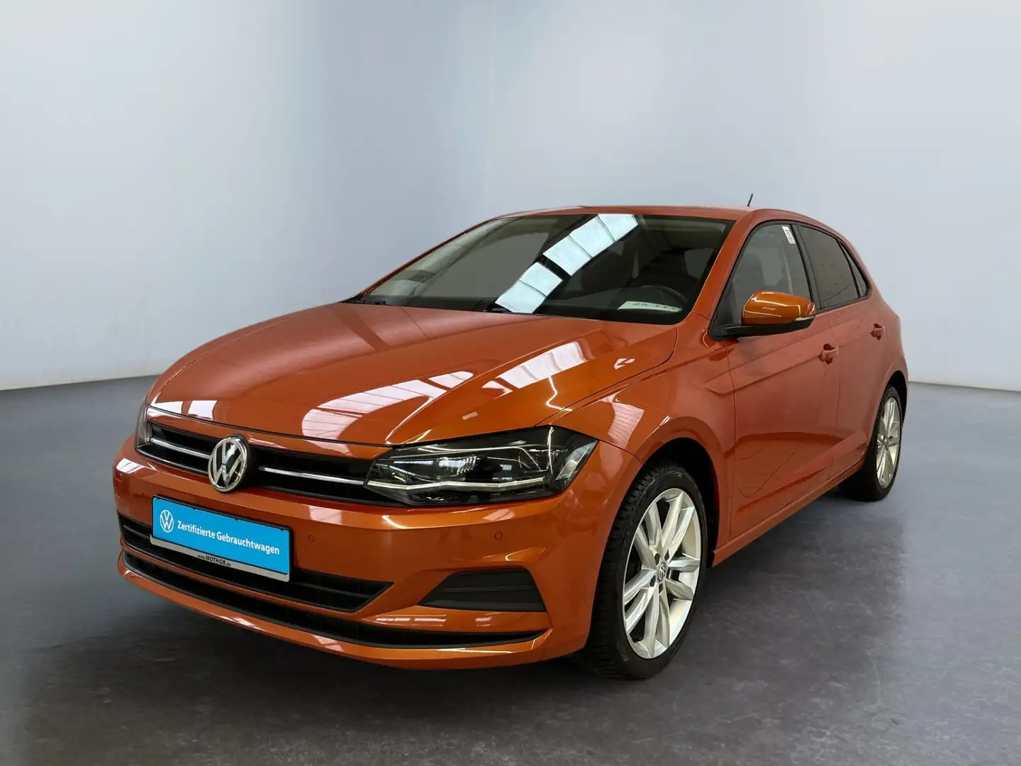 Volkswagen Polo VI Comfortline 1.0TSI Licht- und Regensensor Orange - 2
