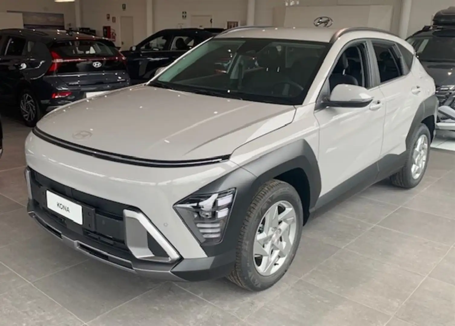 Hyundai KONA 1.0 T-GDI Hybrid 48V iMT XLine Plus Grigio - 1