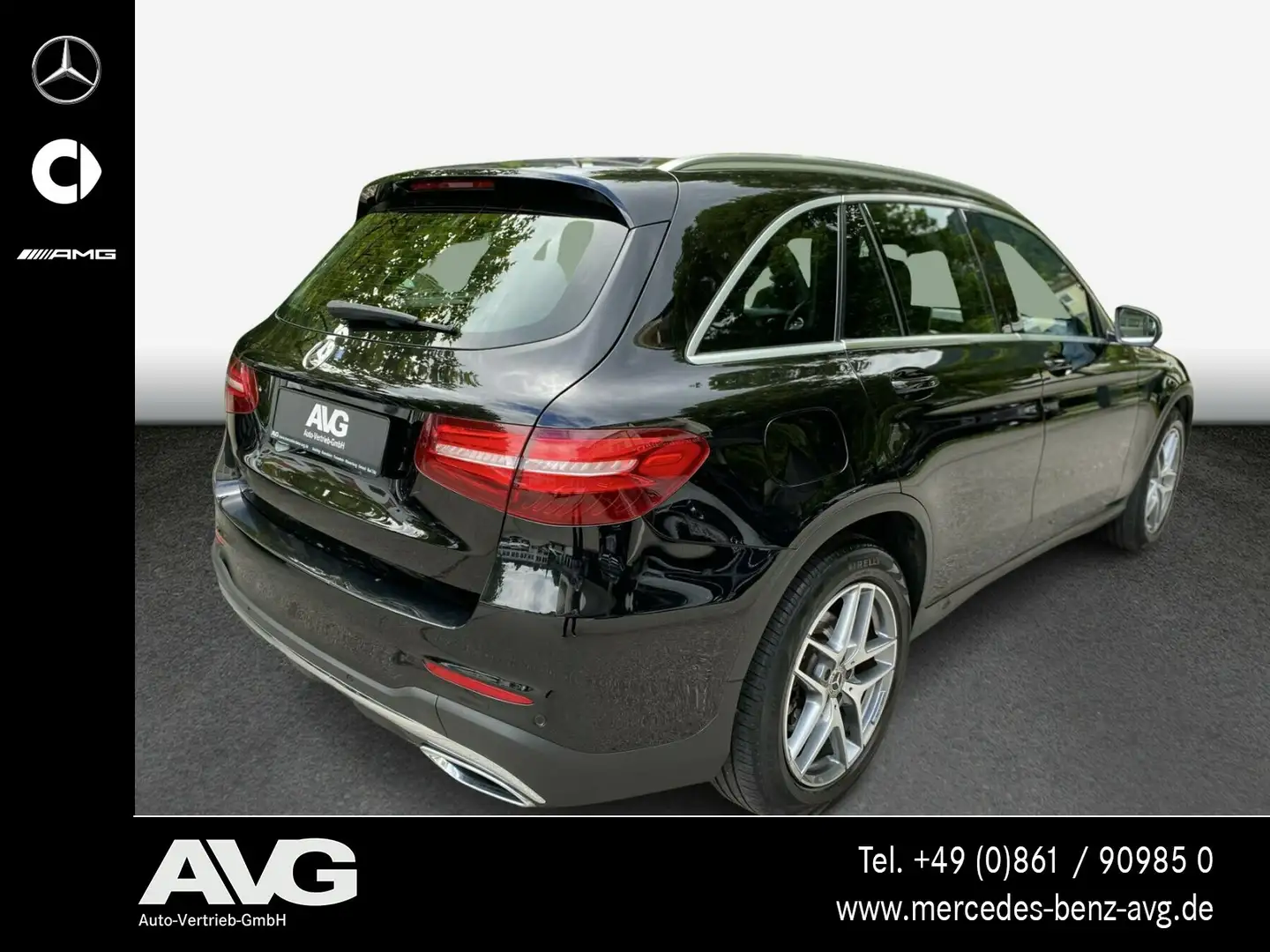 Mercedes-Benz GLC 220 GLC 220 d 4M AMG AHK MBEAM-LED 360°Kamera Distr Schwarz - 2