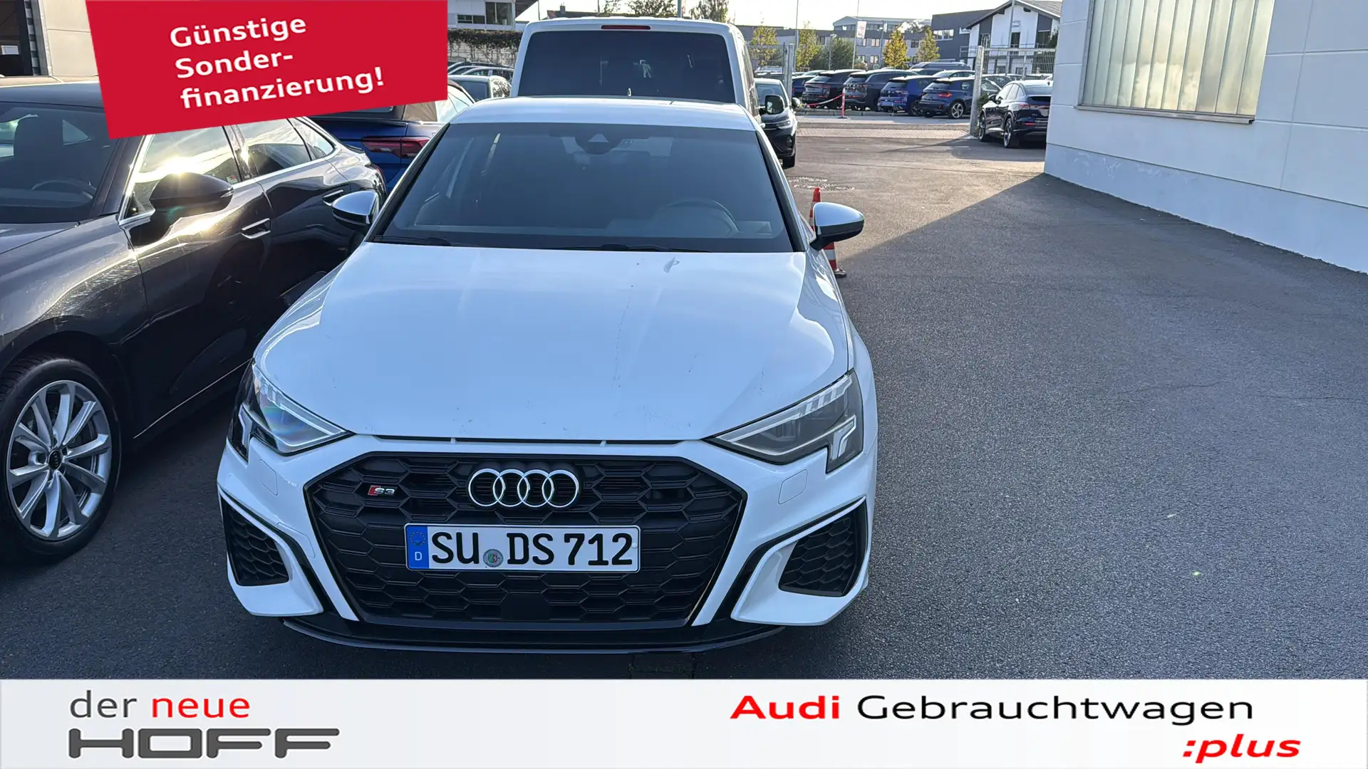 Audi S3 Sportback quattro LED Navi Plus Privacy GRA APP Blanc - 1
