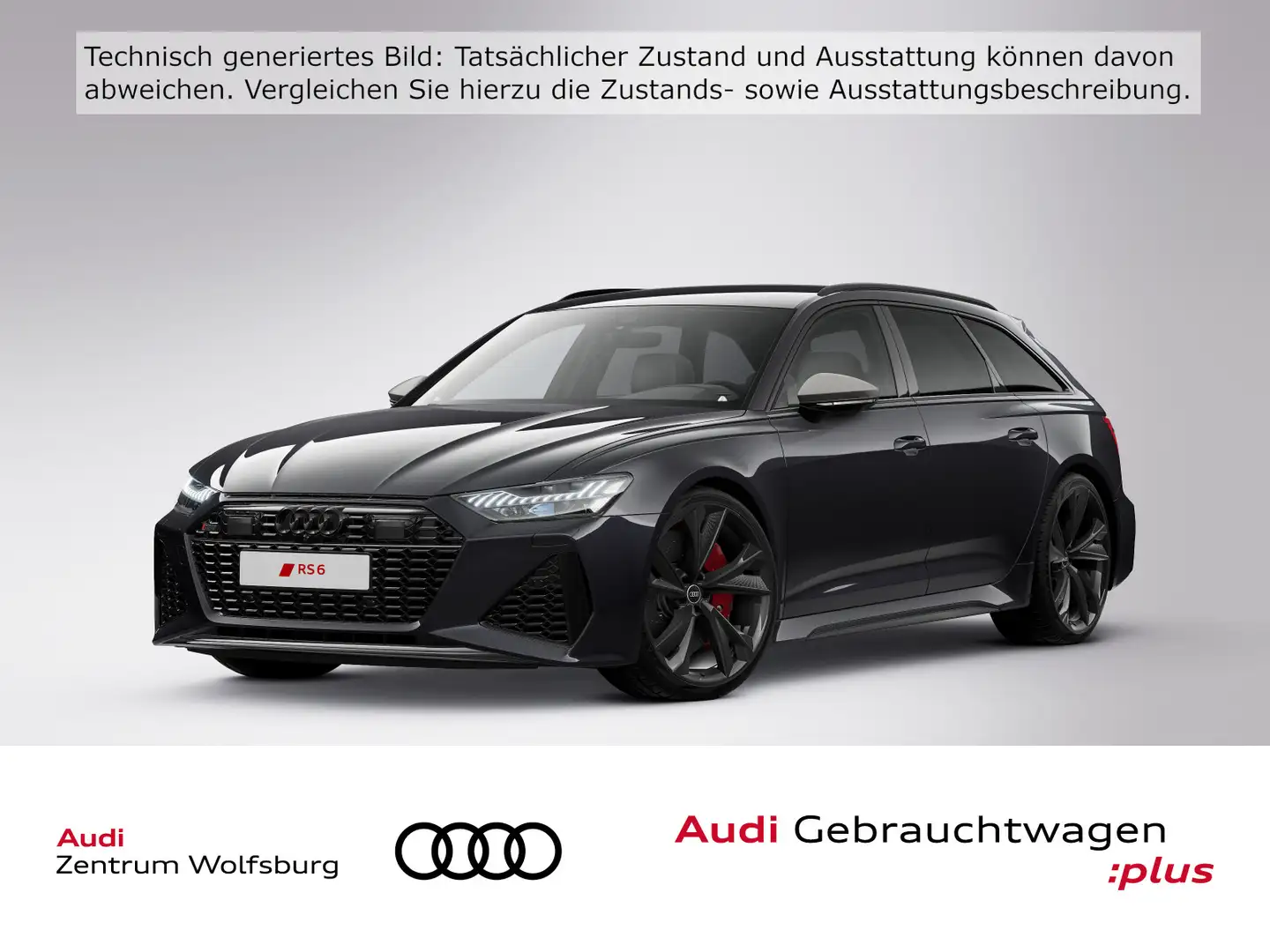Audi RS6 4.0 TFSI quattro tiptronic performanc Schwarz - 1