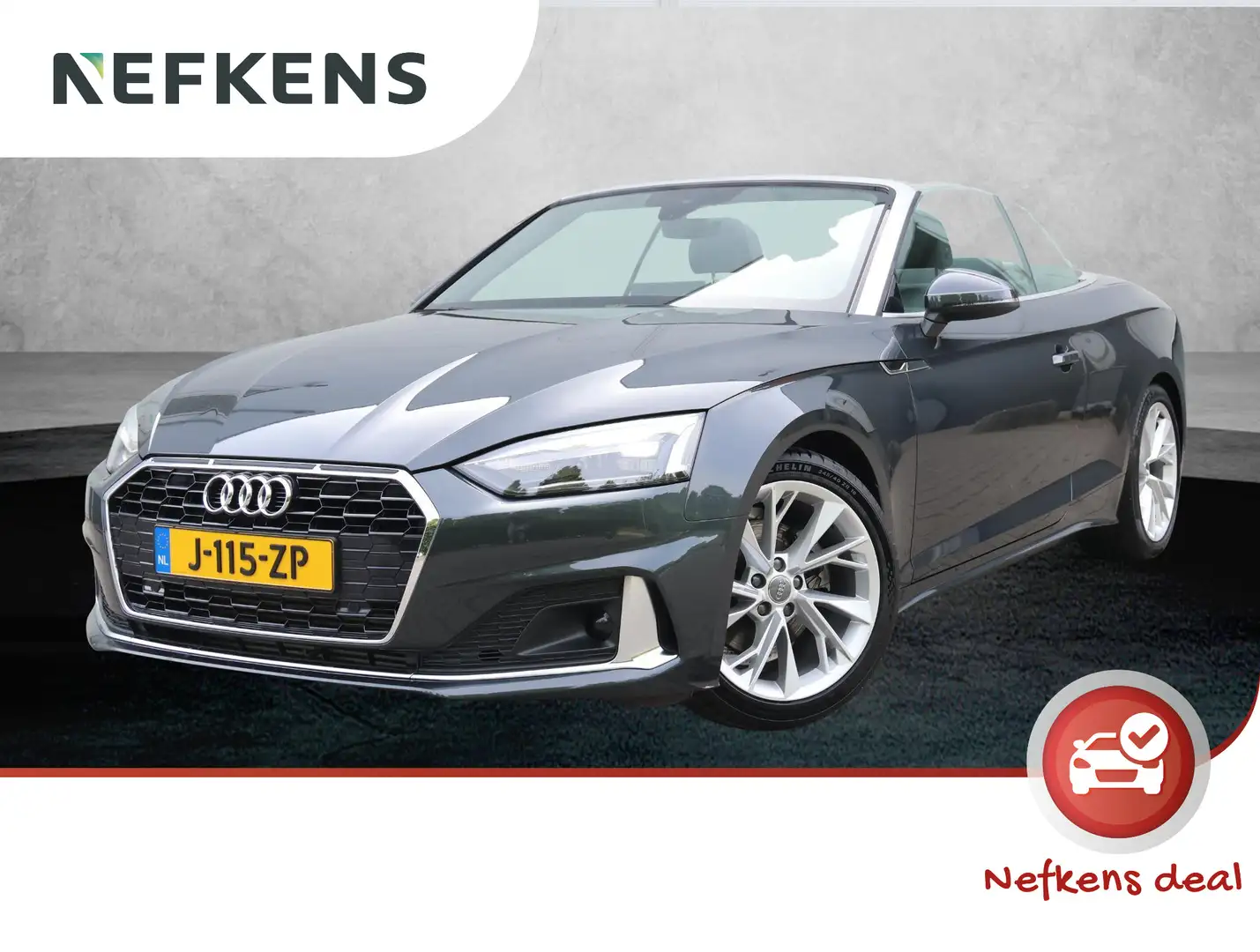 Audi A5 Cabriolet 40 TFSi 190pk Automaat Launch edition Sp Grijs - 1