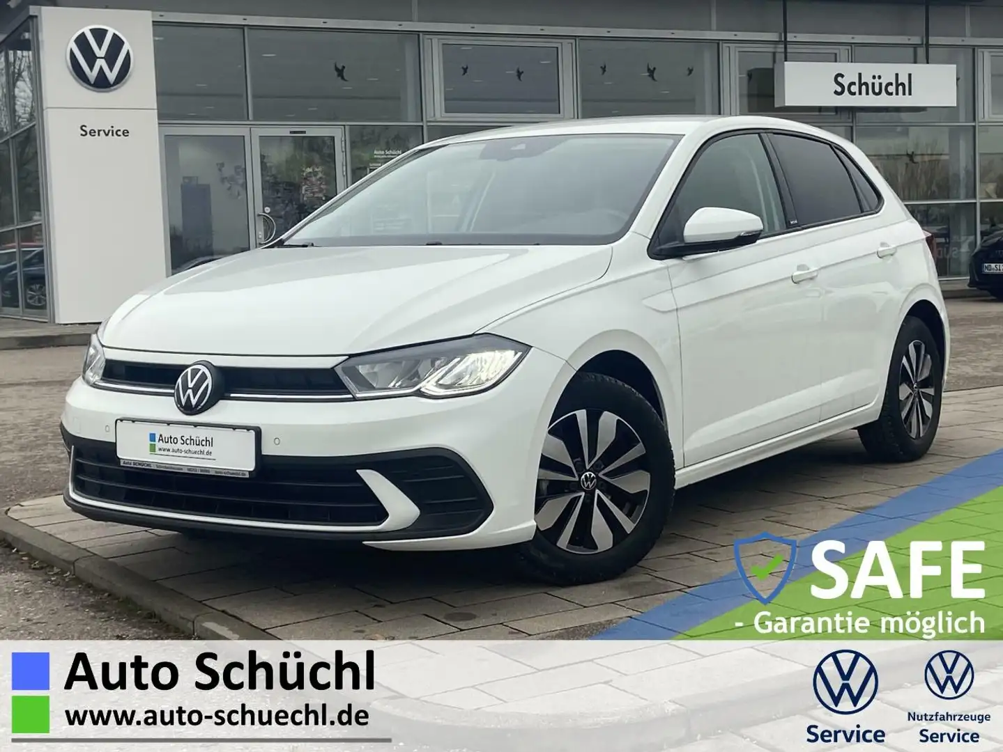 Volkswagen Polo 1.0 MPI MOVE LED+APP-CONNECT+SHZ+PDC+DAB+LA Weiß - 1