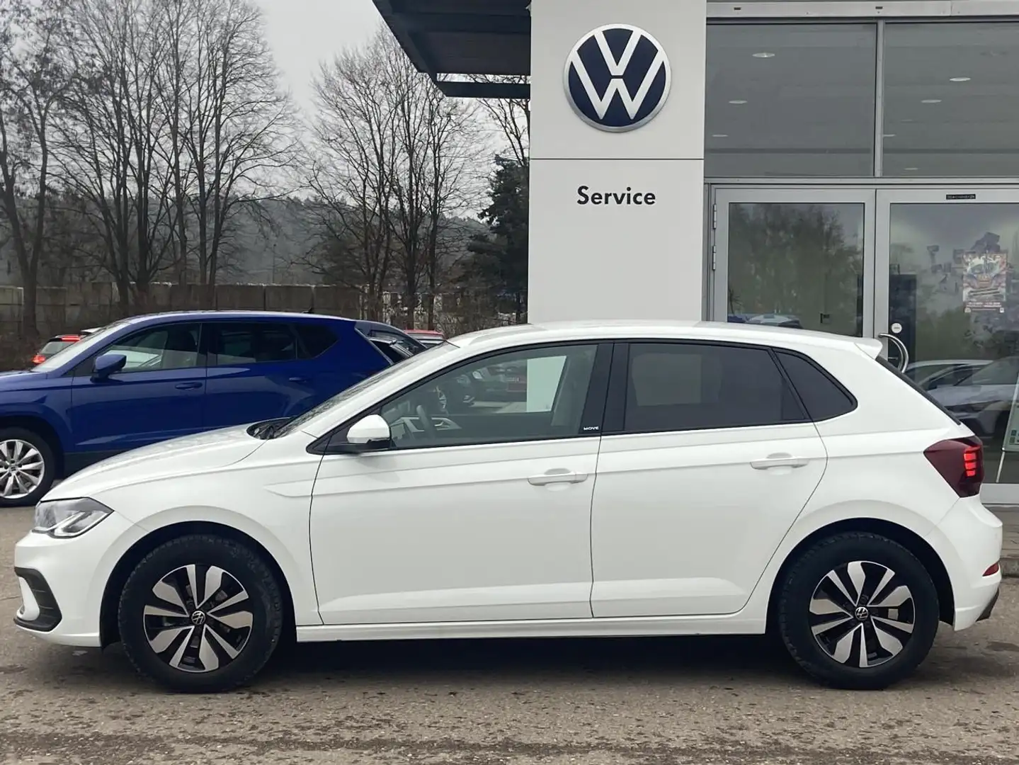 Volkswagen Polo 1.0 MPI MOVE LED+APP-CONNECT+SHZ+PDC+DAB+LA Weiß - 2