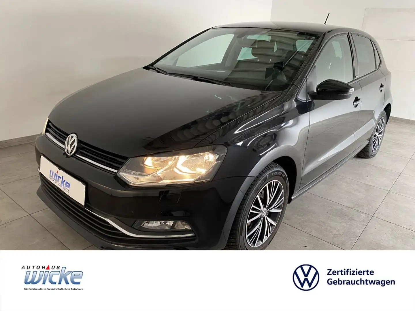 Volkswagen Polo 1.0 Allstar KLIMA LM FELGEN PDC SITZHEIZUNG Schwarz - 1