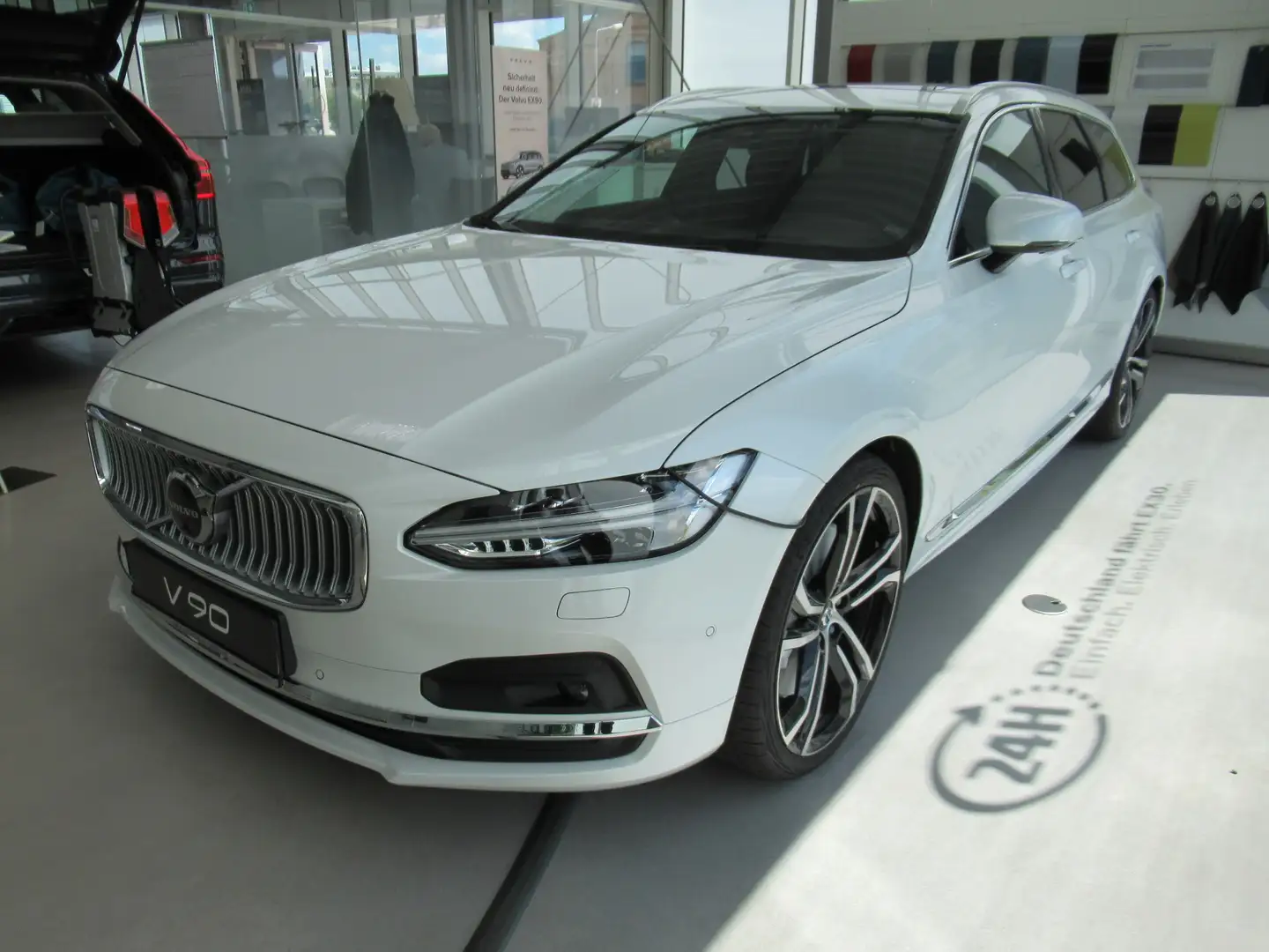 Volvo V90 B4 Diesel Ultimate Bright Automatik Blanc - 1