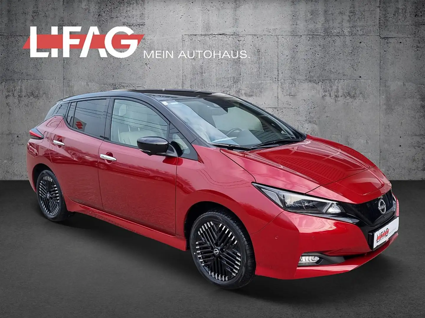 Nissan Leaf e+ Tekna 59 kWh *ab € 33.990,-* Rot - 1