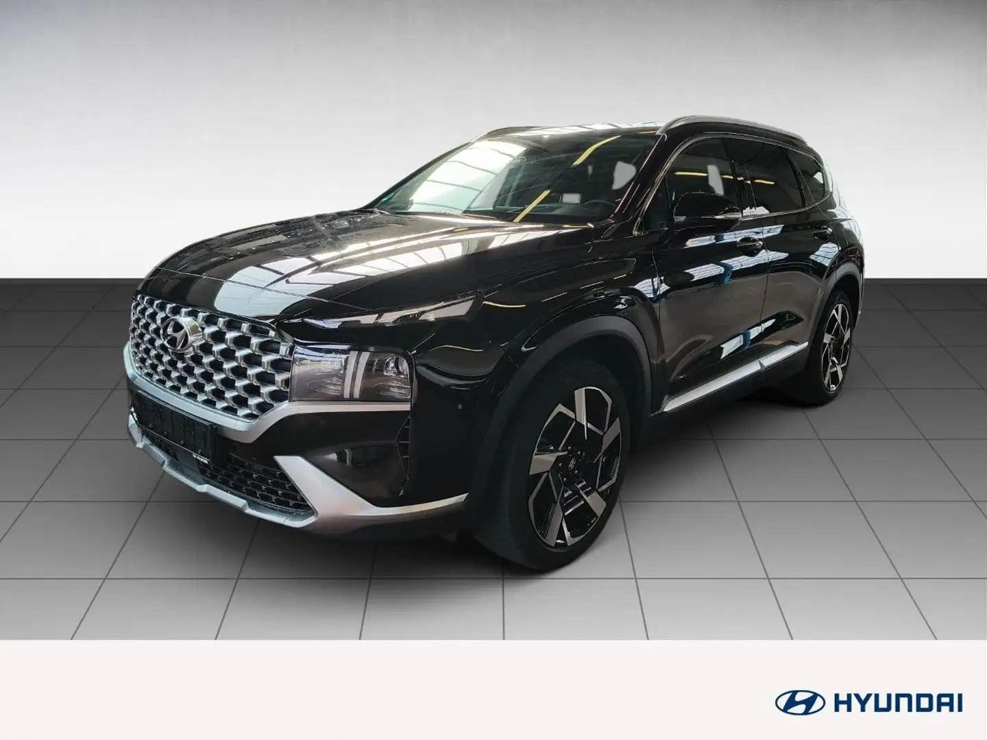 Hyundai SANTA FE 2.2 CRDi 5-Sitzer Prime 2xKlima 360 ACC Zwart - 2