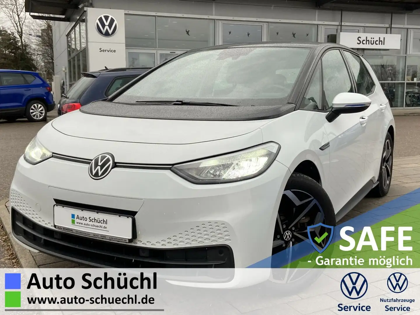 Volkswagen ID.3 PRO-S 82-KWH+NAVI+LED+CCS+APP-CONNECT+PDC+D Weiß - 1