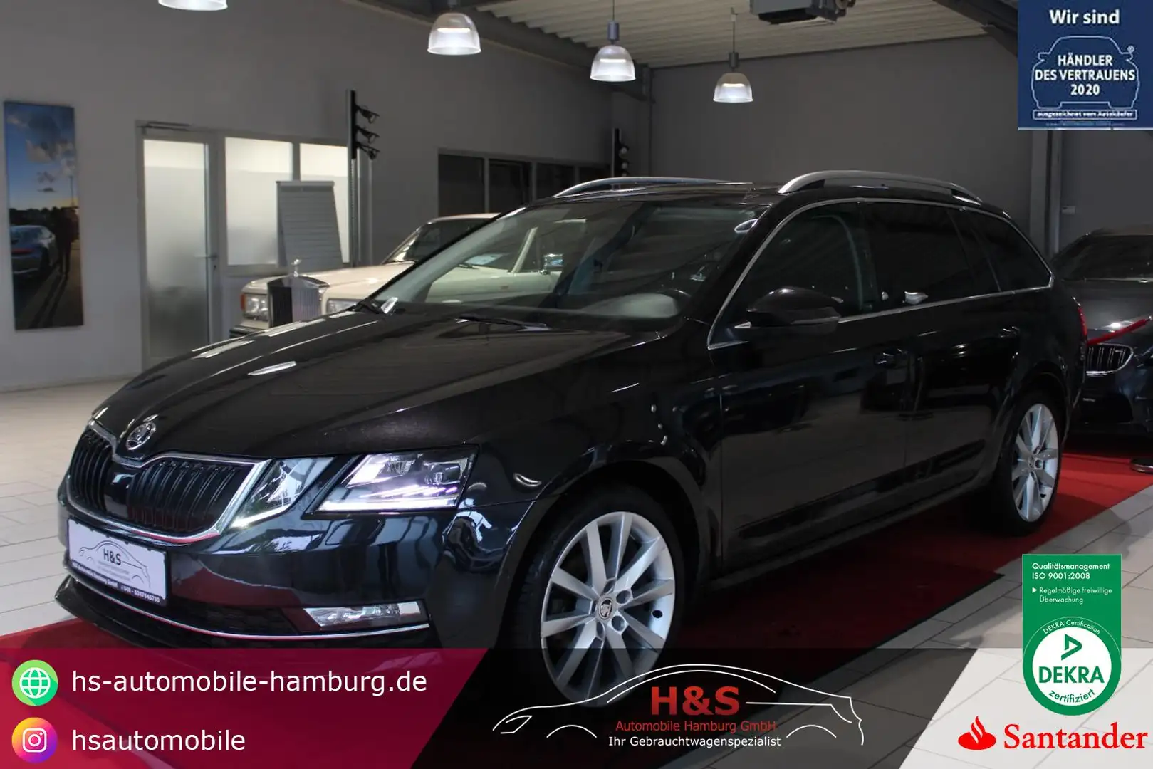 Skoda Octavia Combi 1.6 TDI Style *PANO/AHK/KAMERA* Negru - 1