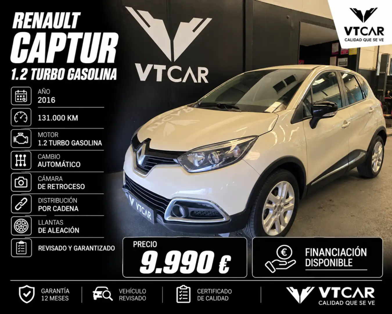 Renault Captur TCe Energy Intens 120 EDC Beige - 1
