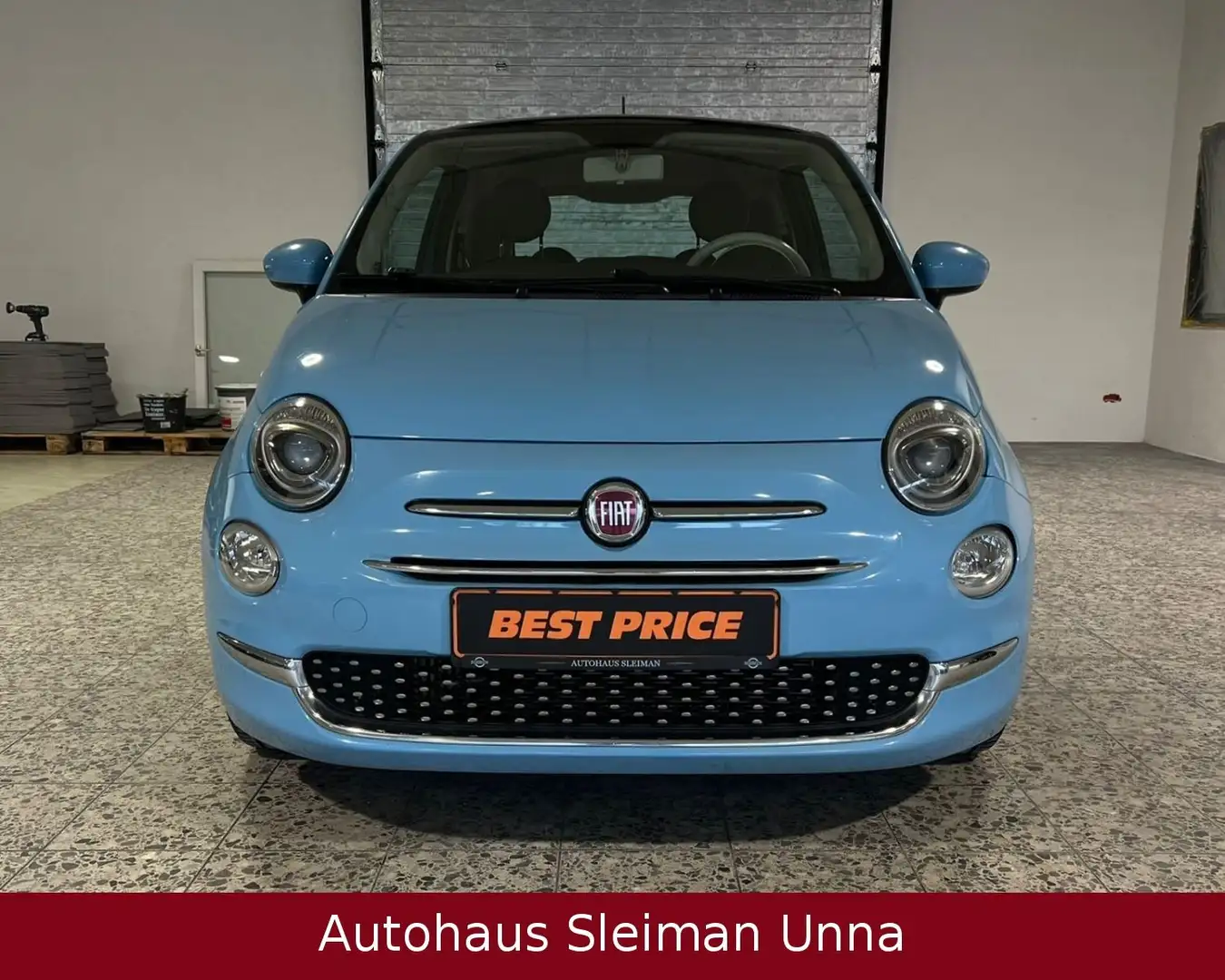 Fiat 500 1,3JTD/Leder/Navi/Klima/Alu/Tüv-Neu Blau - 2