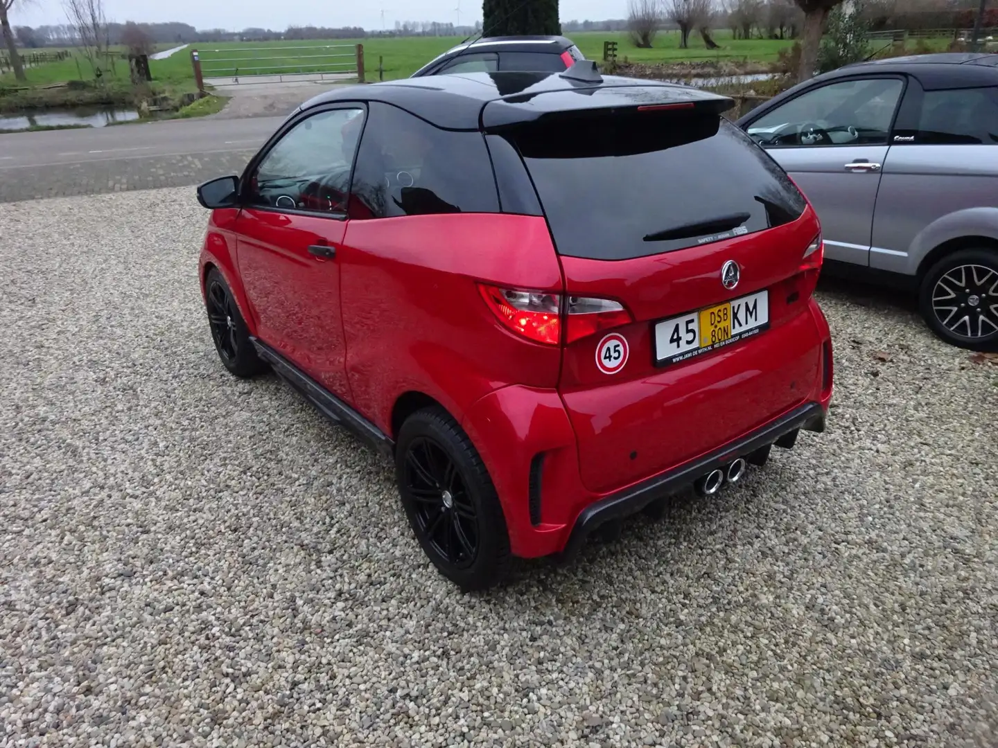 Aixam GTI Coupé Airco, Achteruitrijcamera, Parkeersensoren, Rot - 2