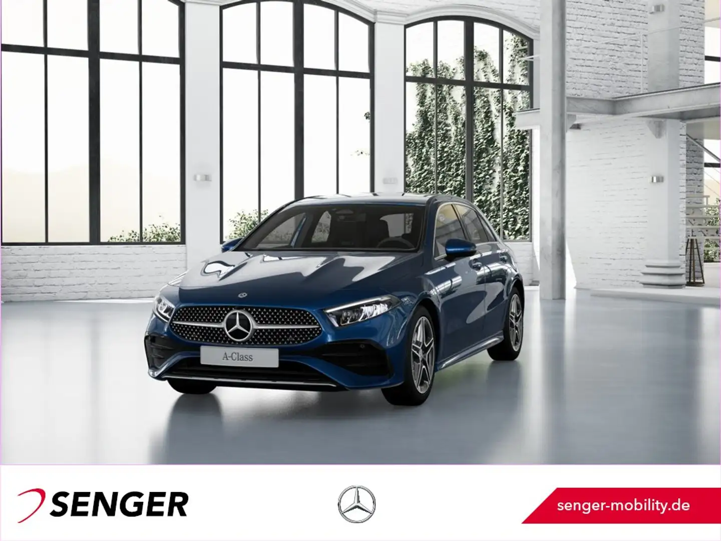 Mercedes-Benz A 220 d AMG-AdvancedPlus Kamera Ambiente AHK Bleu - 1