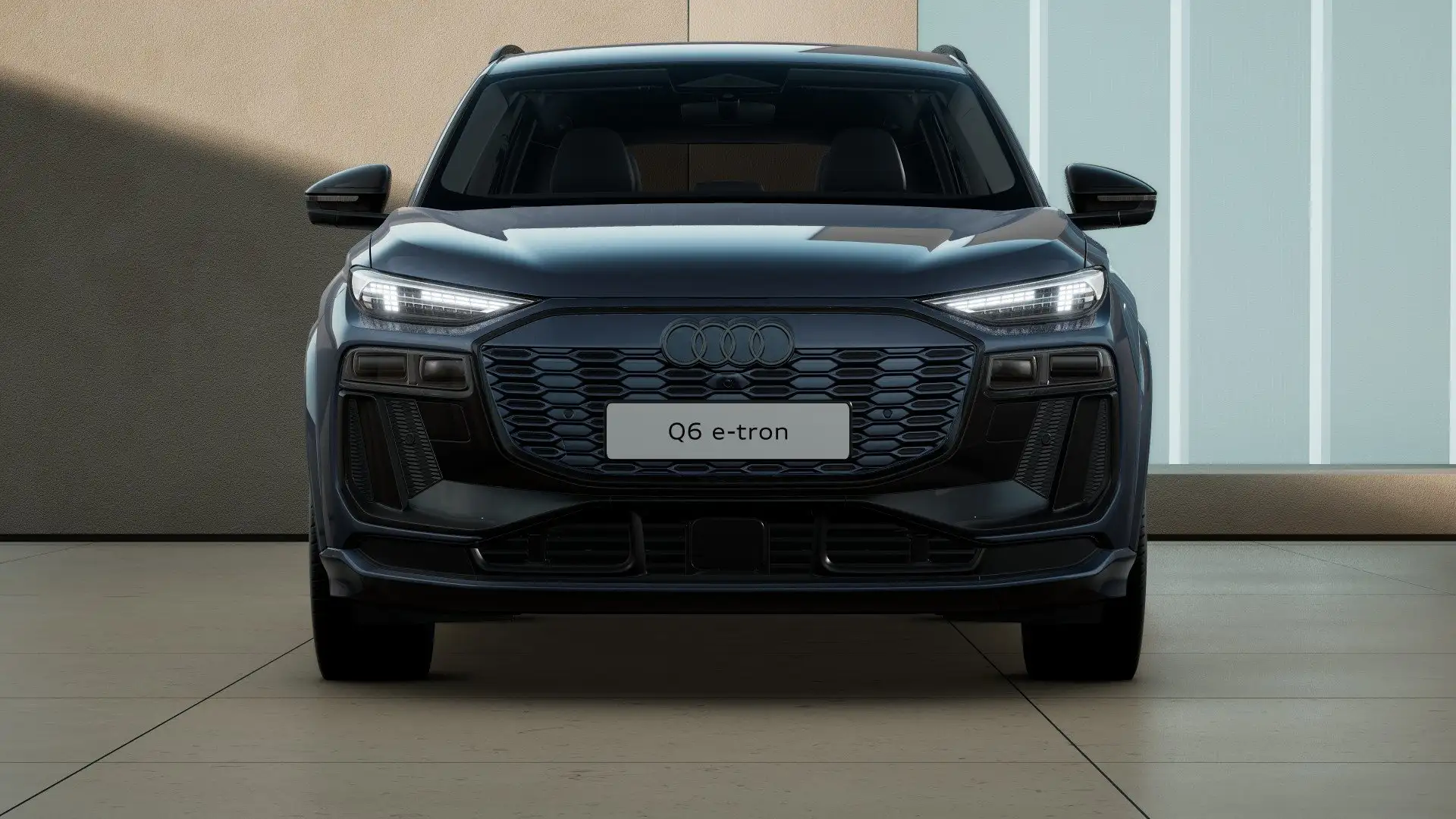 Audi Q6 e-tron S line MATRIX Tech+ AHK HuD B&O 20" Blau - 2