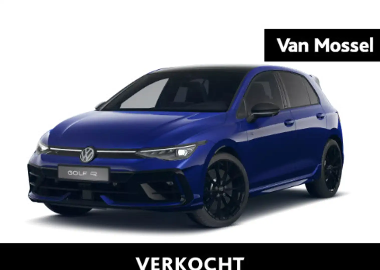 Volkswagen Golf 2.0 TSI 4Motion R 333 PK | #AD | Black Edition | P Blauw - 1