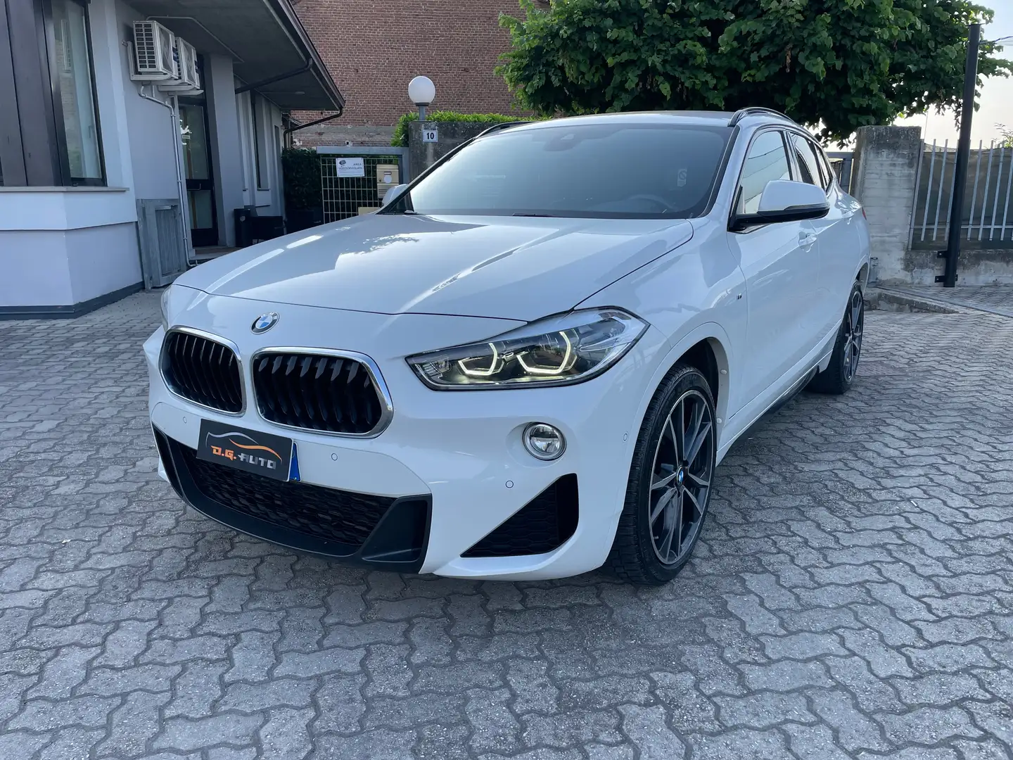BMW X2 sdrive18d Msport auto Bianco - 1