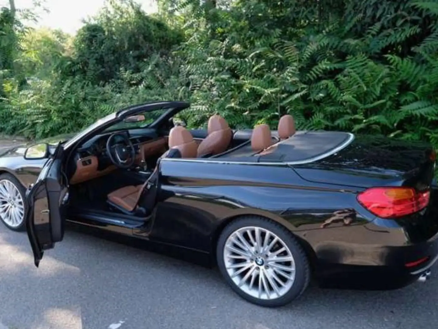 BMW 428 428i Cabrio Sport-Aut. Luxury Line Schwarz - 2