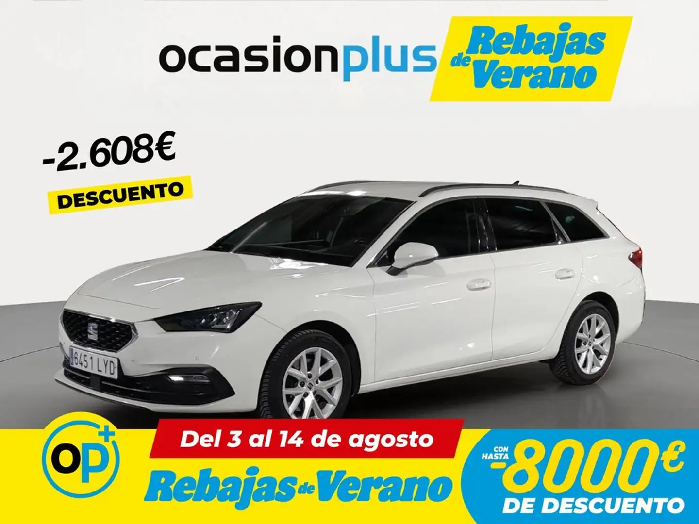 SEAT Leon ST 2.0TDI CR S&S Style DSG-7 150 Blanco - 1