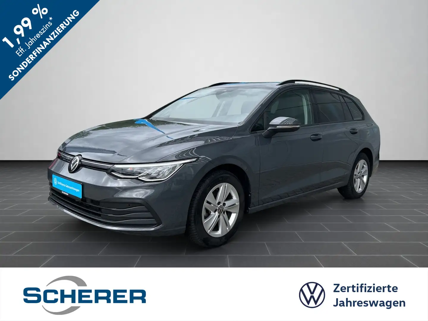 Volkswagen Golf Variant Golf VIII Variant 1.5 TSI Life 5J Garantie ACC A Gris - 1