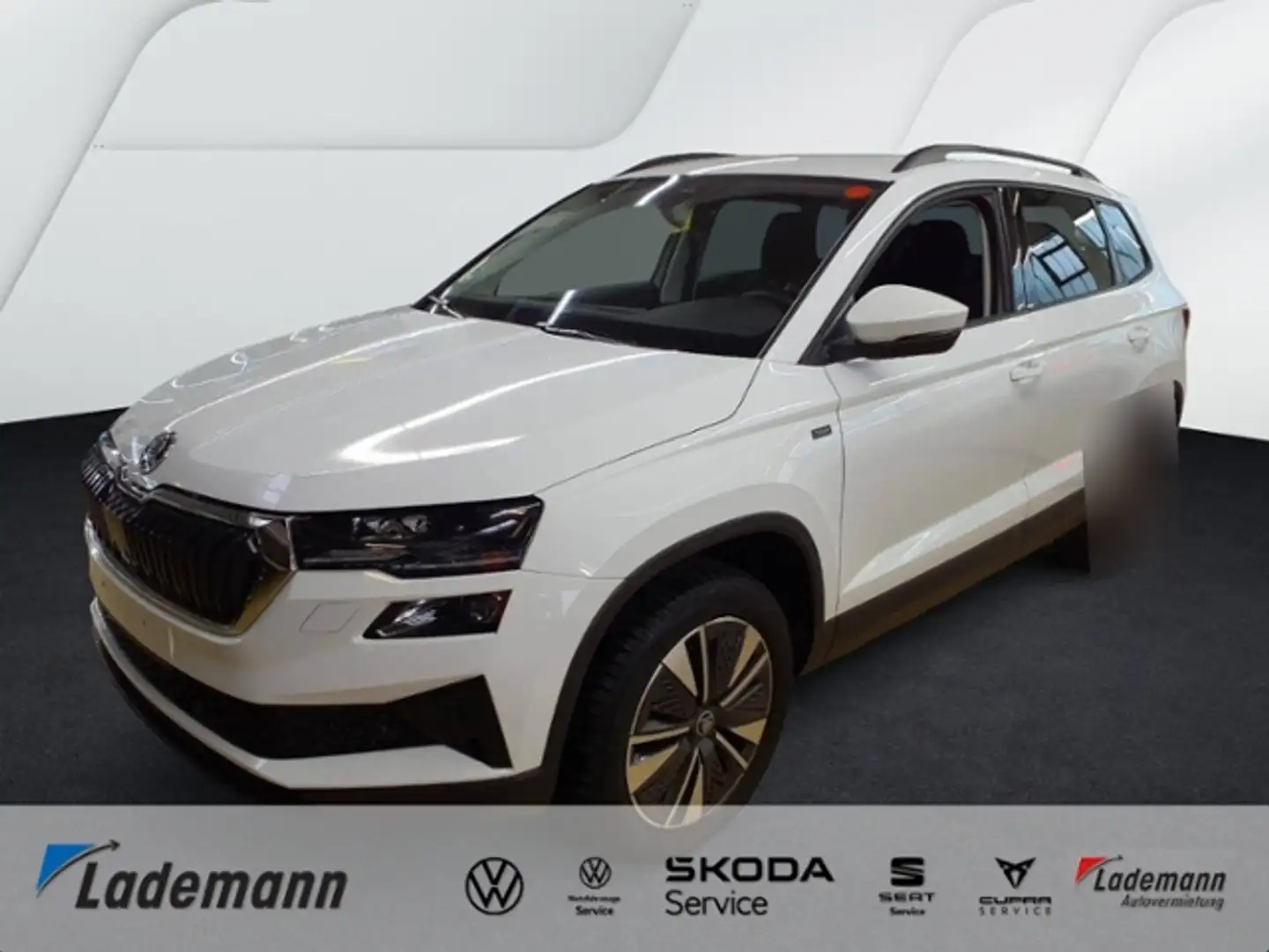 Skoda Karoq 1.5 TSI TOUR DSG LED+NAVI+AHK+KAMERA+GRA Weiß - 1