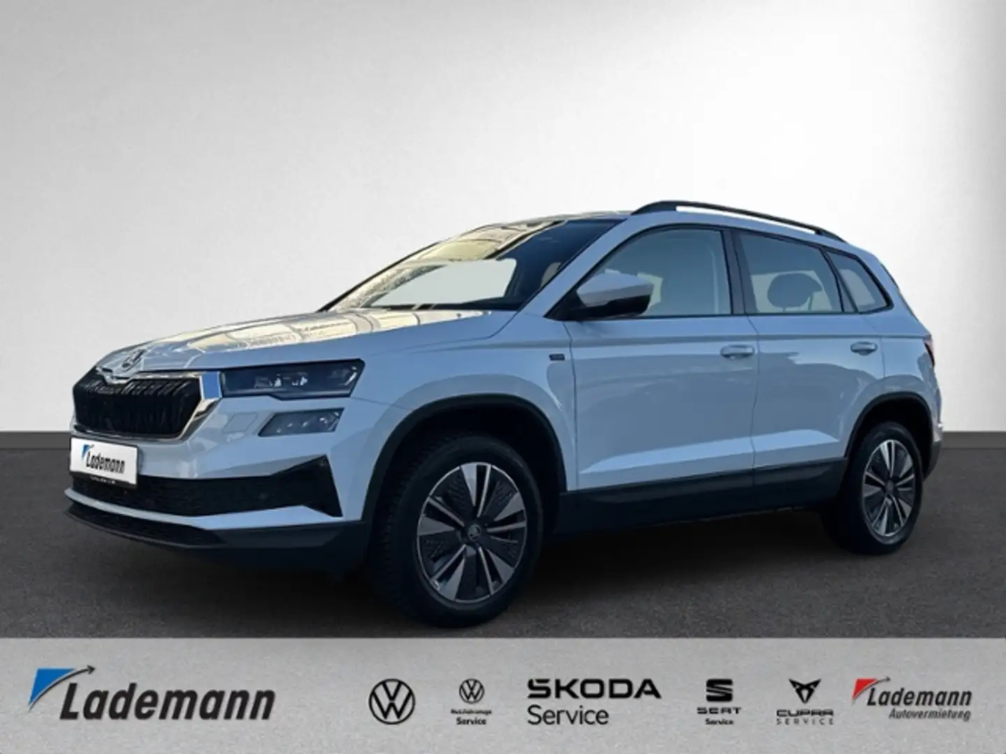 Skoda Karoq 1.5 TSI TOUR DSG LED+NAVI+AHK+KAMERA+GRA Weiß - 1