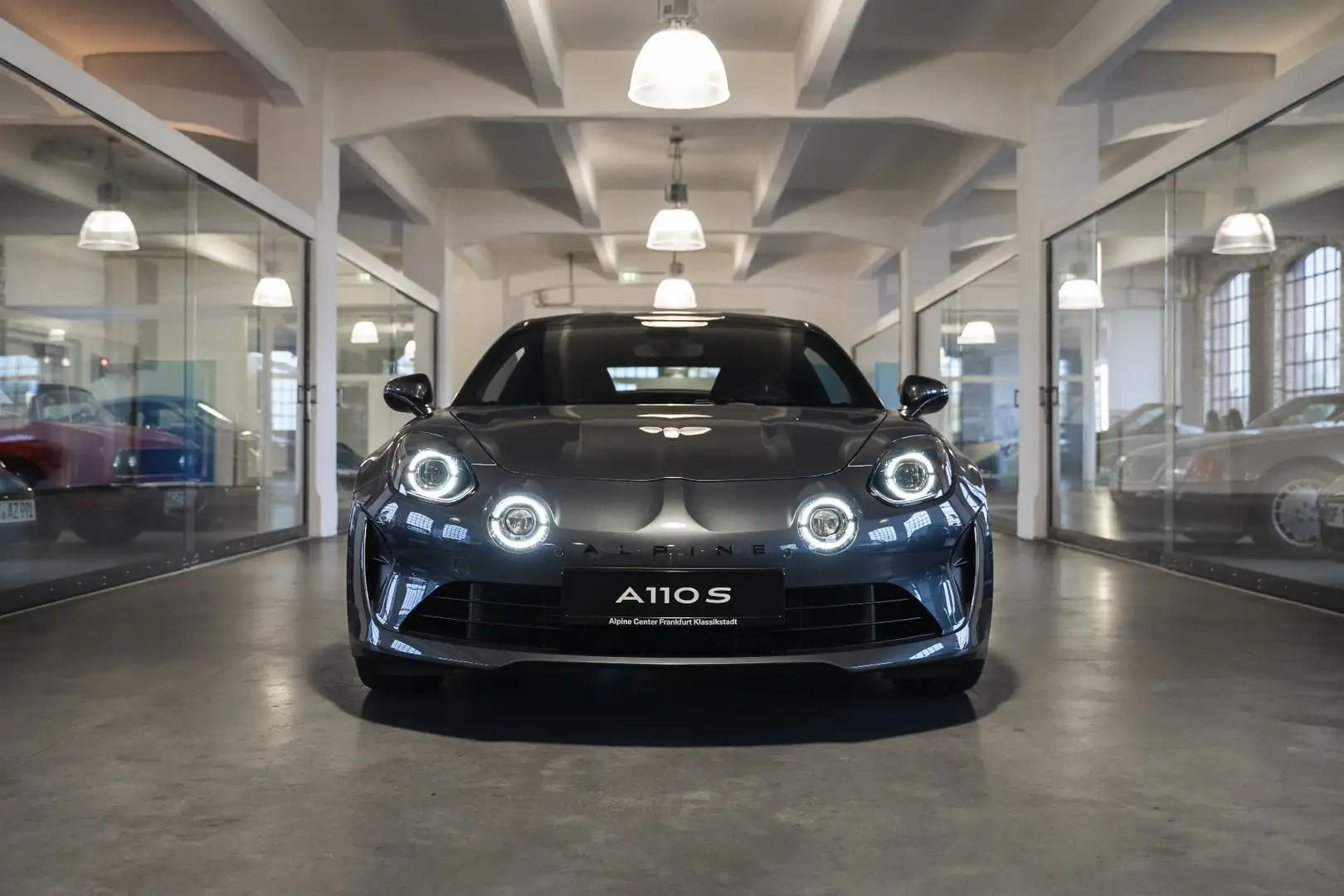 Alpine A110 S - 2024 ABS Fahrerairbag ESP SERVO LED Gris - 2