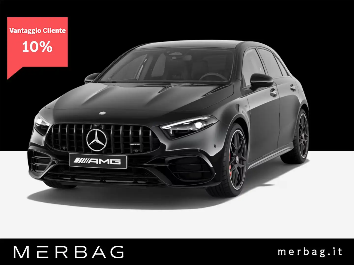 Mercedes-Benz A 45 AMG 4Matic+ Premium Plus AMG Line Czarny - 1