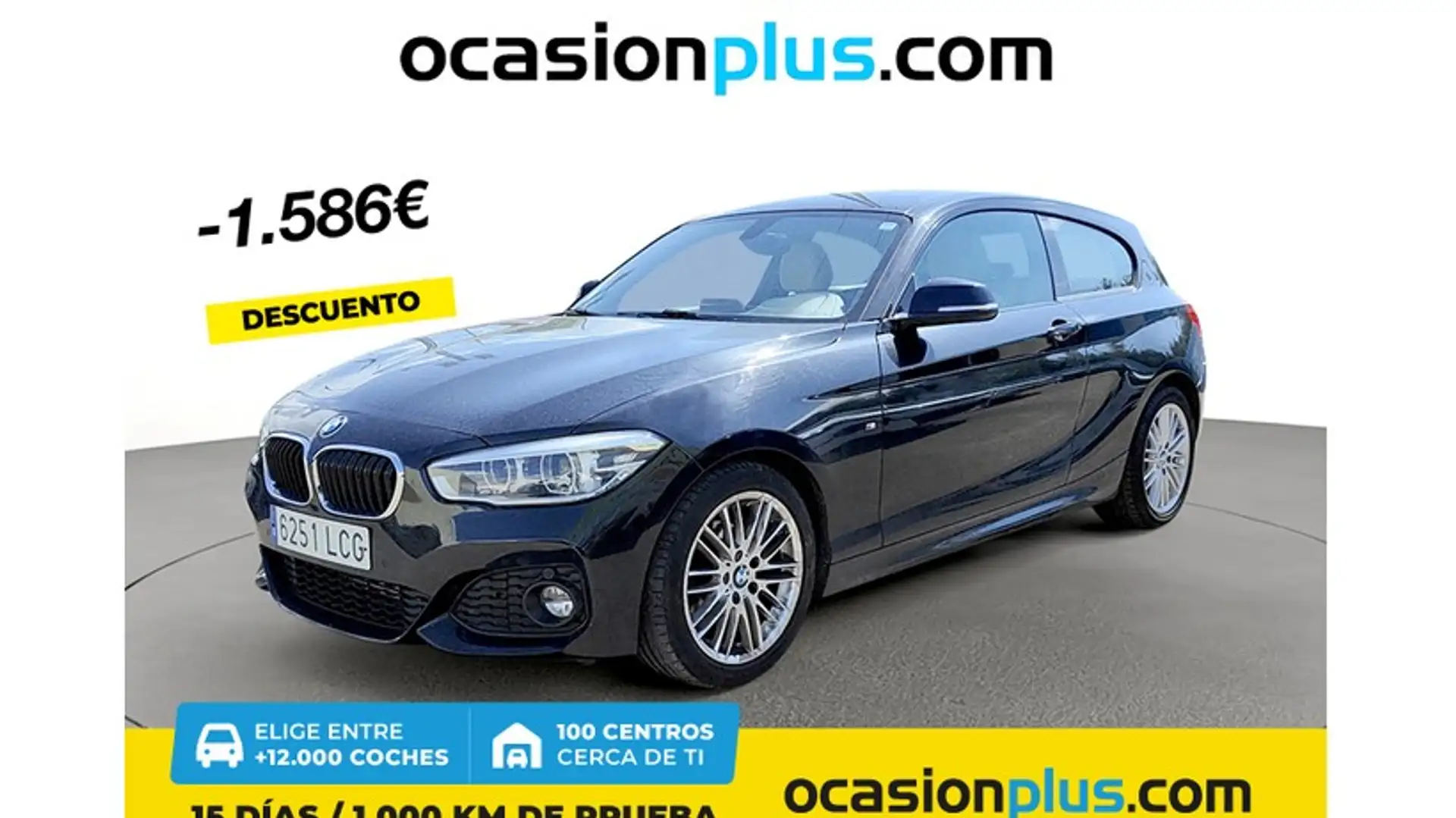 BMW 116 116d Negro - 1