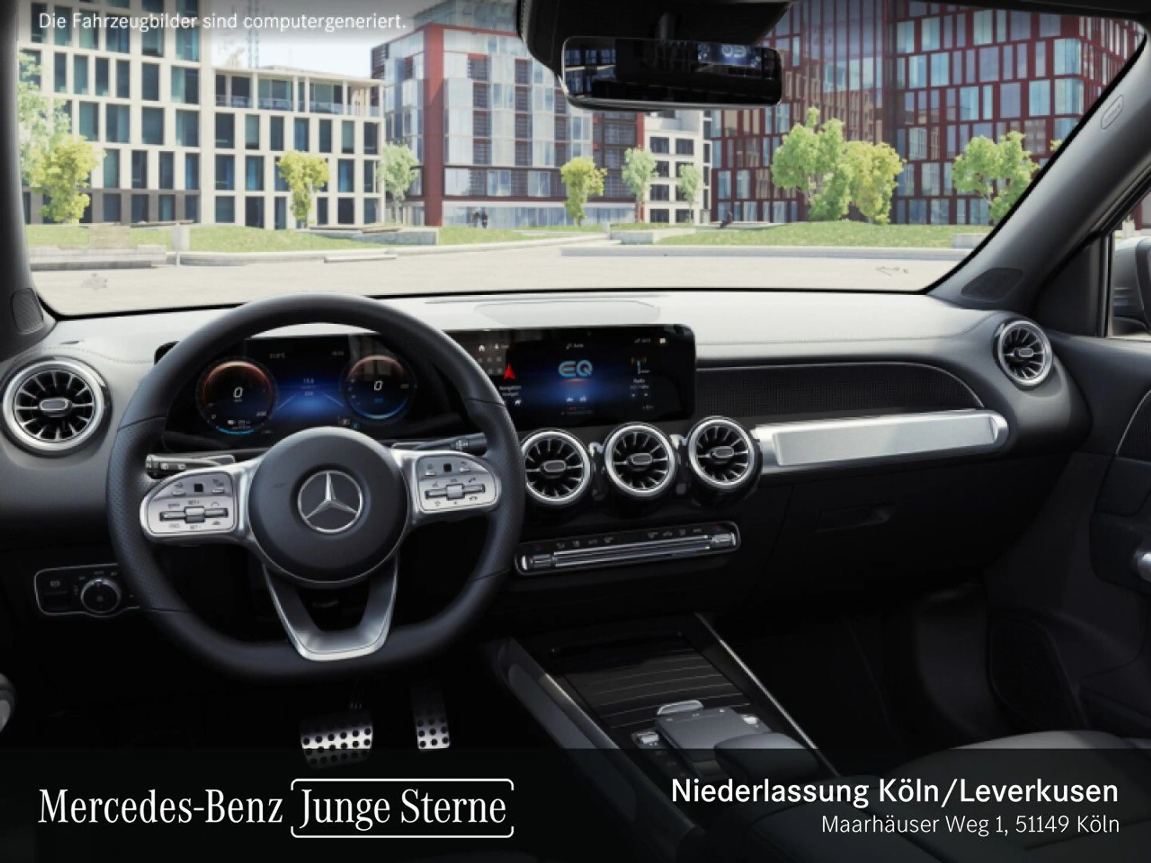Mercedes-Benz EQB 300 4M AMG+20"+PLUS-PAKET+PANO+360+KEYLESS — photo 11