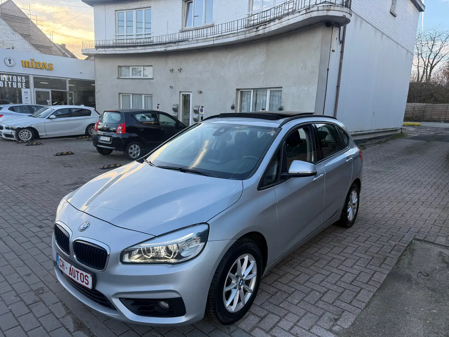 BMW 218 i‼️FULL OPTION-PRETE A IMMATRICULER-GARANTIE Gris - 1