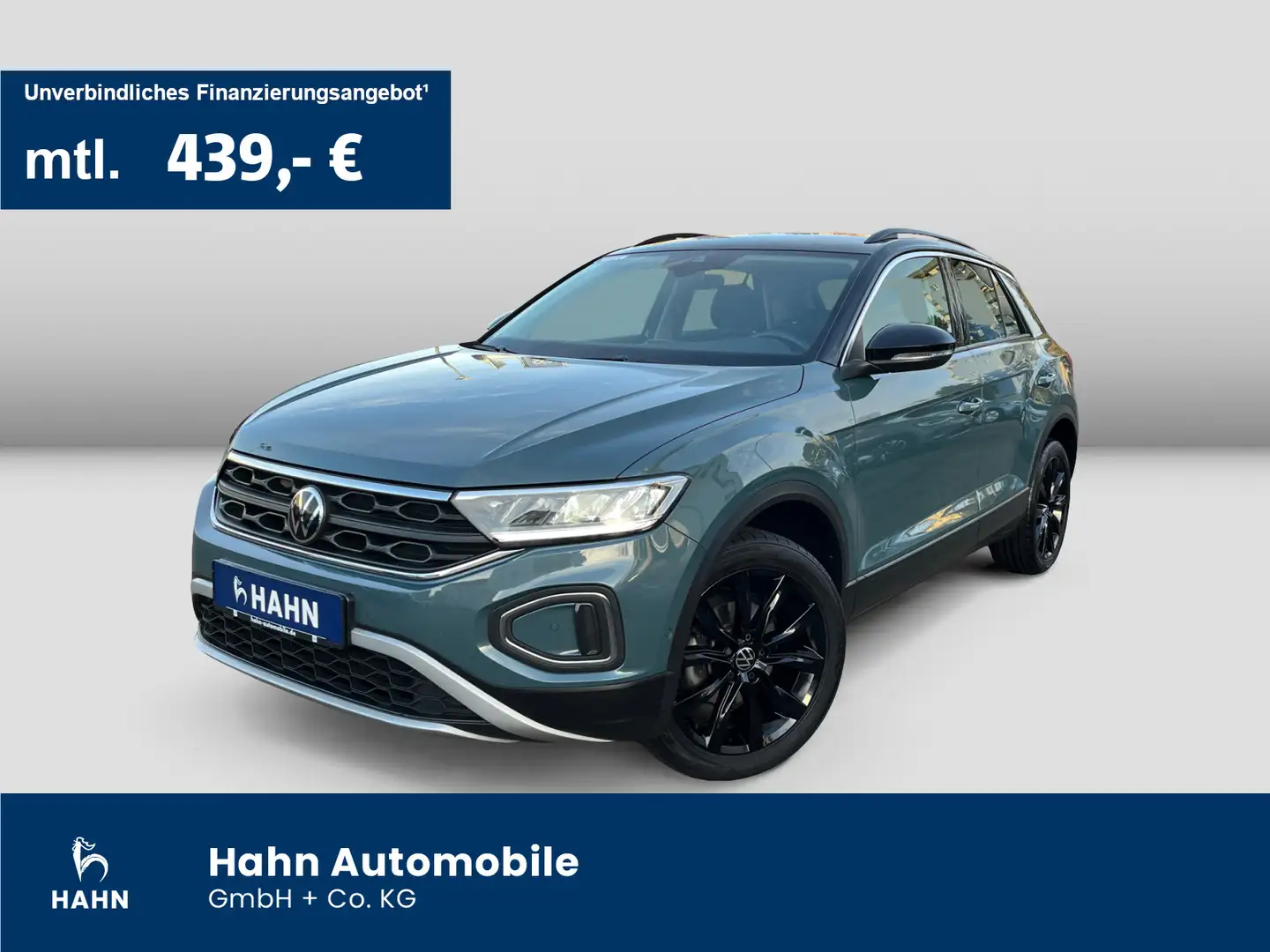 Volkswagen T-Roc 1.5TSI DSG Life LED Navi AHK ACC CAM Sitzh Blau - 1