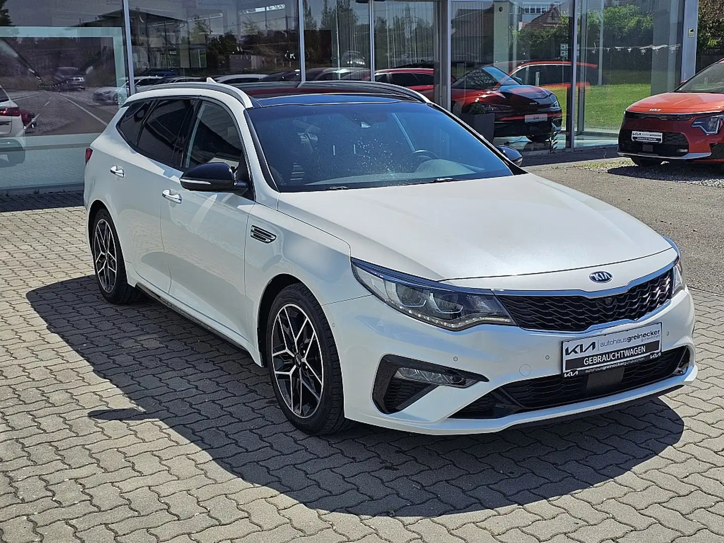 Kia Optima Wagon 1,6 CRDi SCR GT-Line DCT Aut. Bianco - 2