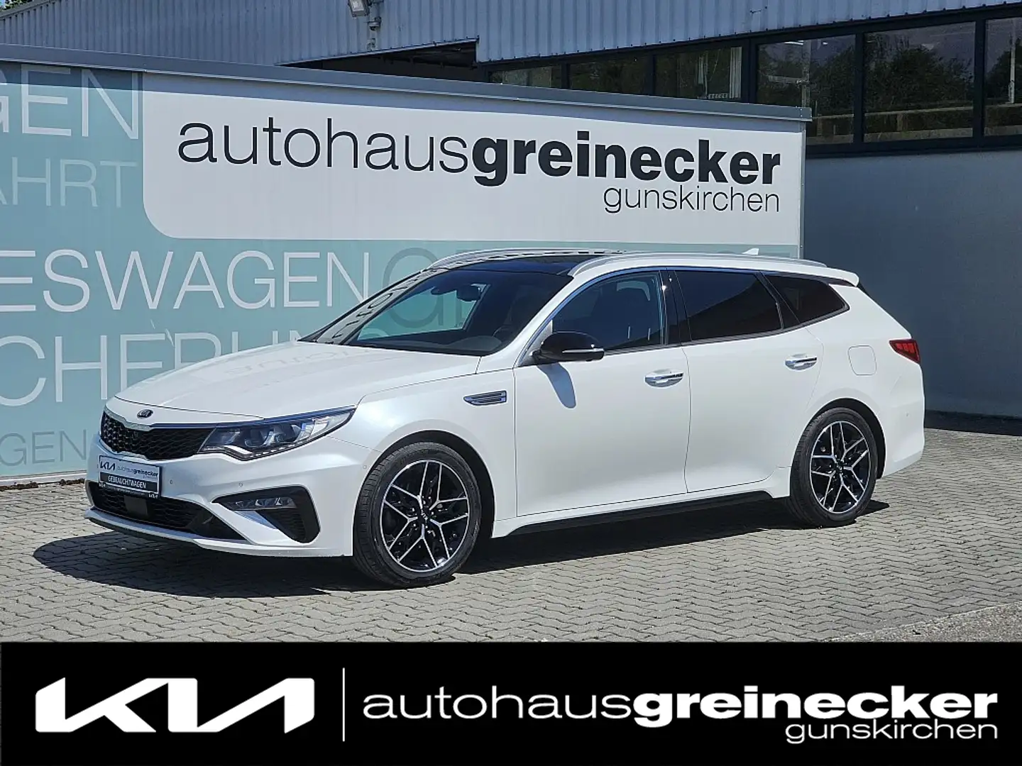 Kia Optima Wagon 1,6 CRDi SCR GT-Line DCT Aut. Bianco - 1