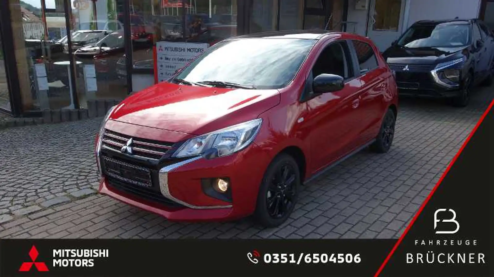 Mitsubishi Space Star Select+ Black1.2 CVT Kamera,SmartLink,Sitzhzg Rot - 1