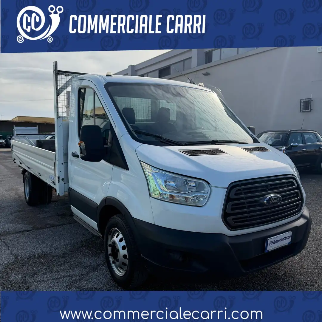 Ford Transit 350 L3 2.0 TDCI CASSONE 3 POSTI RG - 2017 Bianco - 1