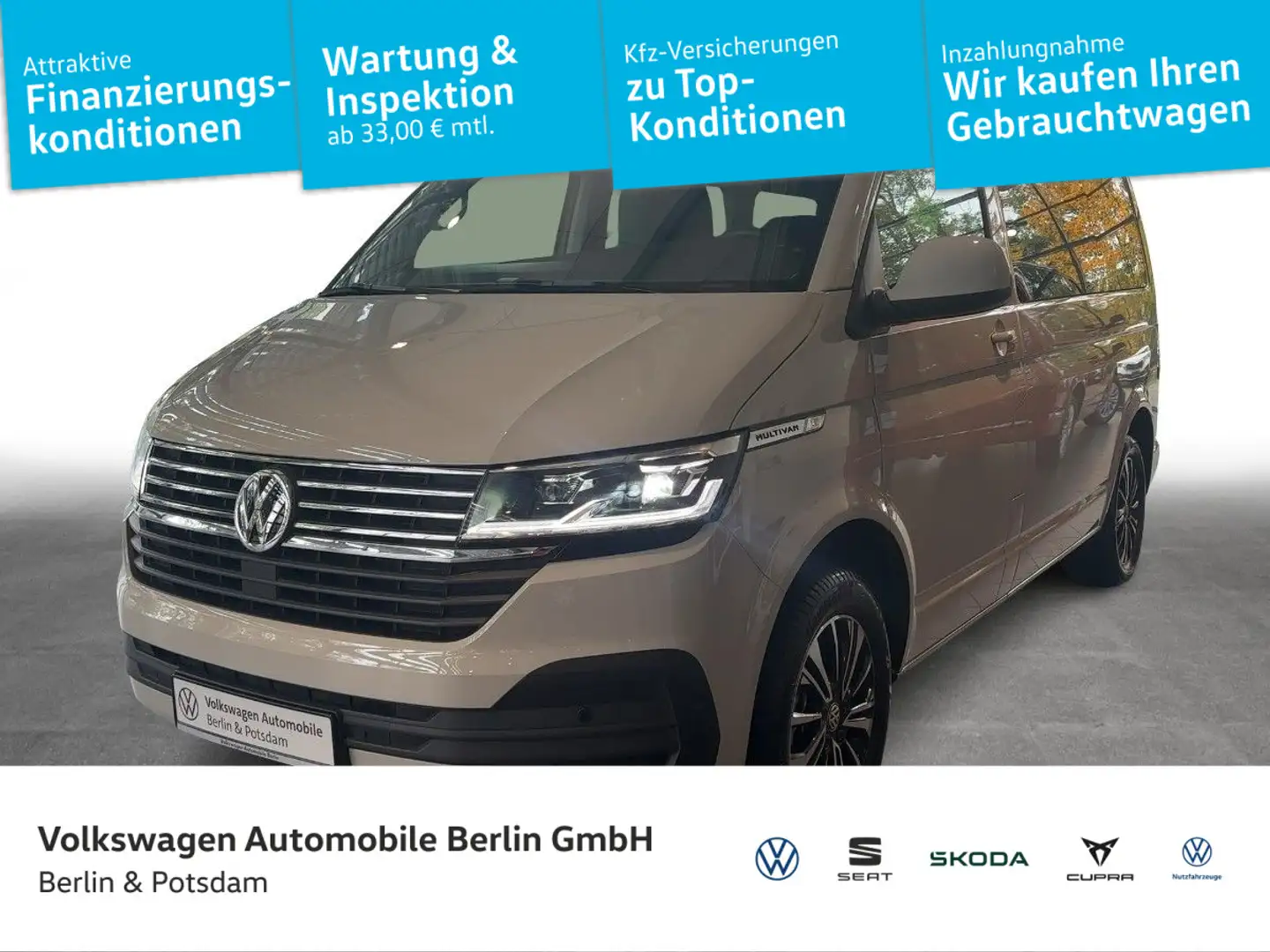 Volkswagen T6.1 Multivan 2.0TDI DSG NAVI LED KAMERA Grau - 1