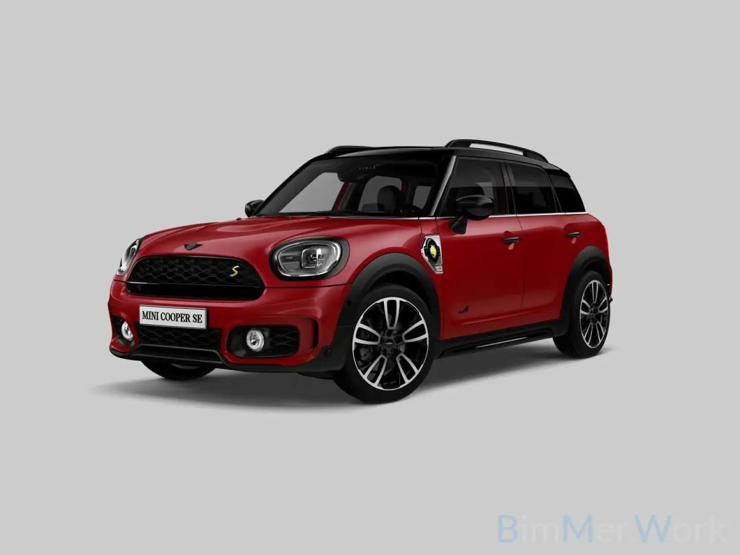 MINI Cooper SE Countryman ALL4 Kamera Panorama HUD 19 Rot - 1