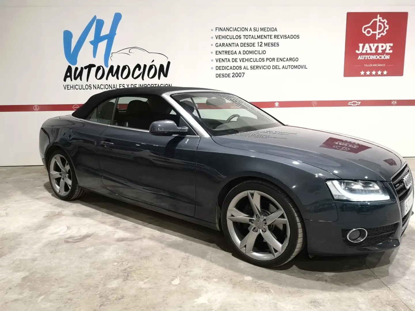 Audi A5 Cabrio 3.0TDI quattro S-Tronic Gris - 2