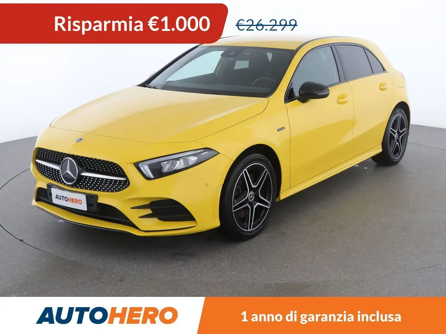 Mercedes-Benz A 250 A 250e Premium Automatic PHEV Giallo - 1