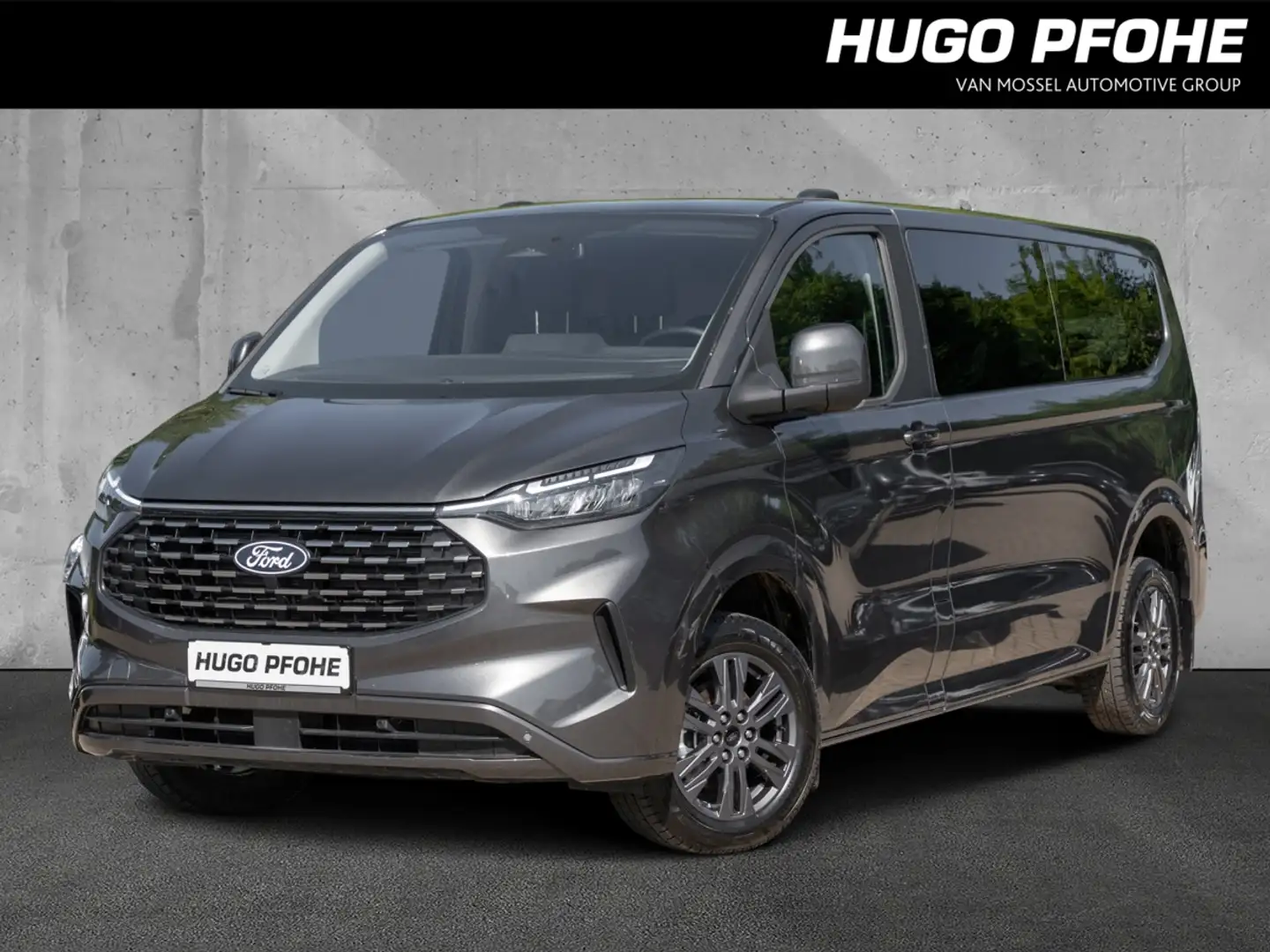 Ford Tourneo Custom 2.0 EcoBlue 320 L2 Titanium FWD Gris - 1