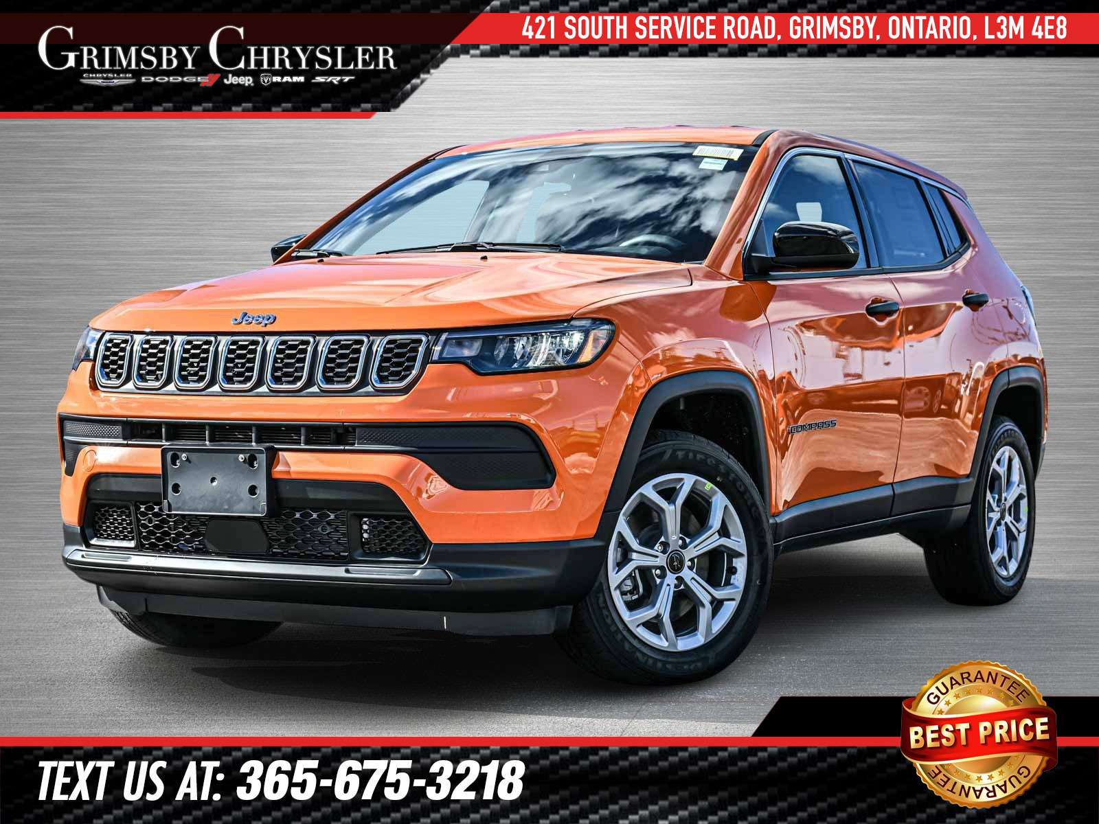 2026 Jeep Compass Sport KEYLESS ENTRY|ACTIVE LANE MAANGEMENT|HEATED