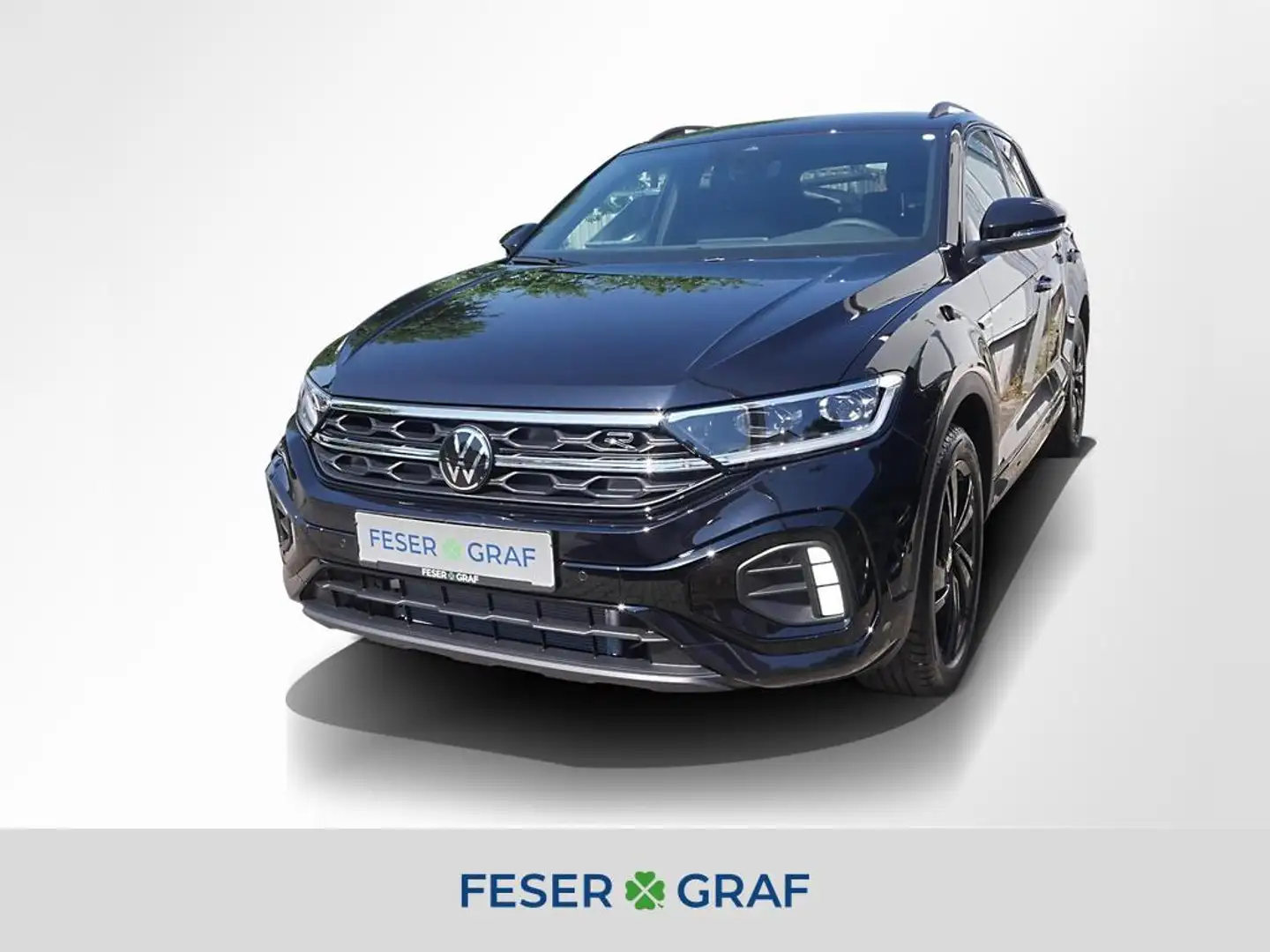 Volkswagen T-Roc 2.0 TDI R-Line Black DSG AHK RüKa Sitzh. Schwarz - 1