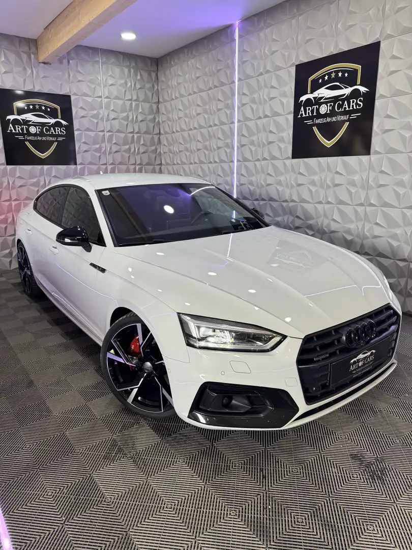 Audi A5 3x S-LINE/virtuall Cockpit/20" Alu/Navi/SHZ/PDC Blanco - 1