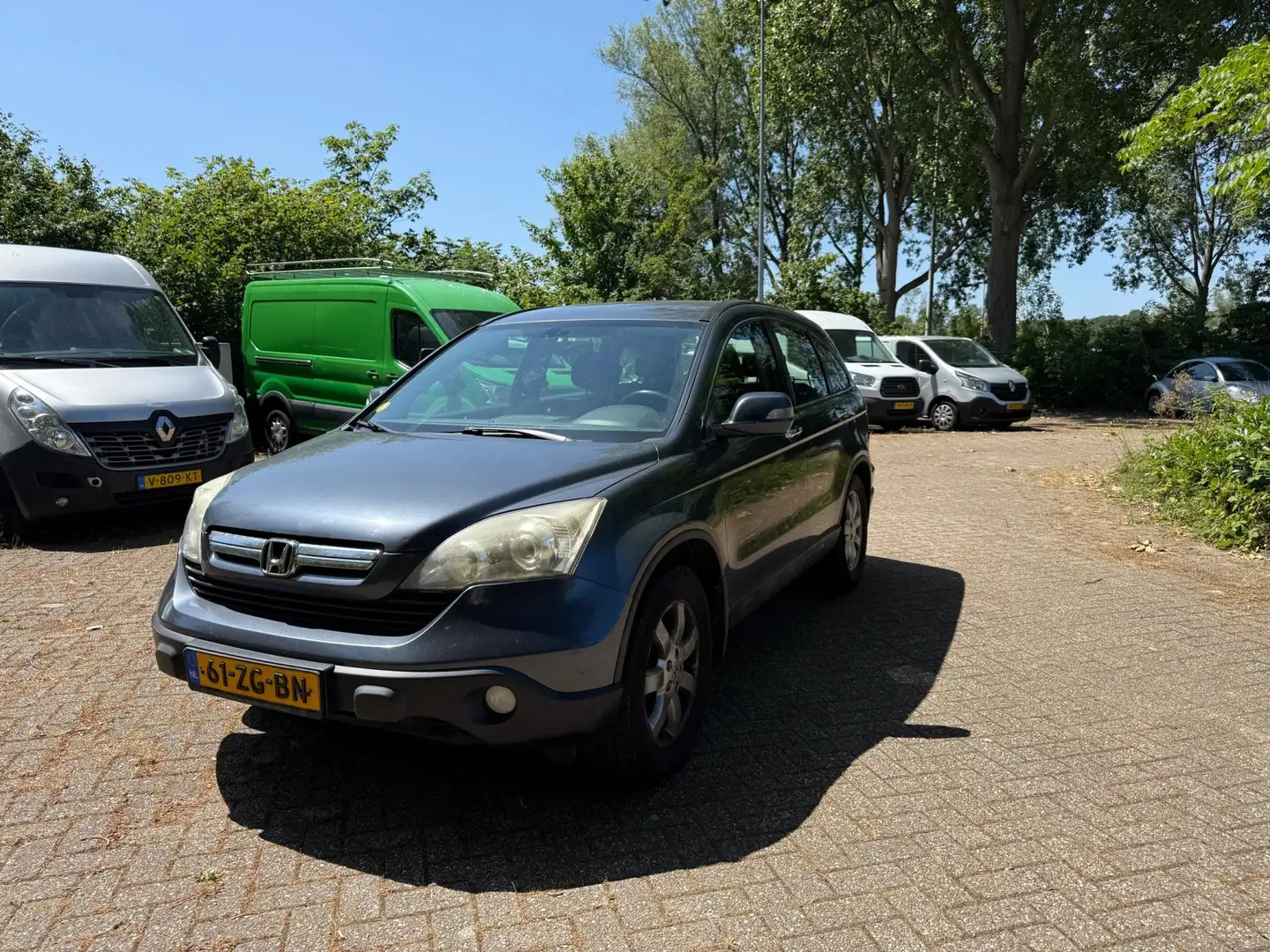 Honda CR-V 2.0i Automaat Elegance Airco Leder Panorama Grijs - 1