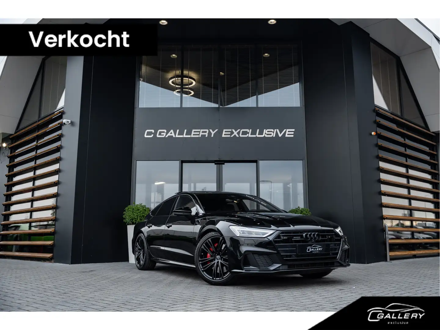 Audi A7 Sportback 50 TFSI e quattro Pro Line S - Panorama Zwart - 1