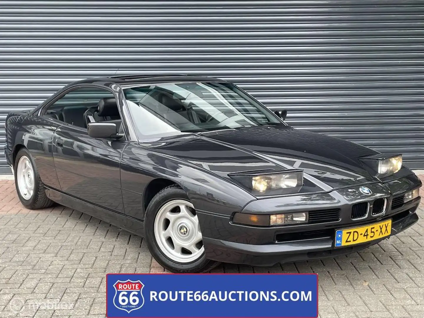 BMW 850 850ci | 1991 | Route 66 Auctions Schwarz - 1