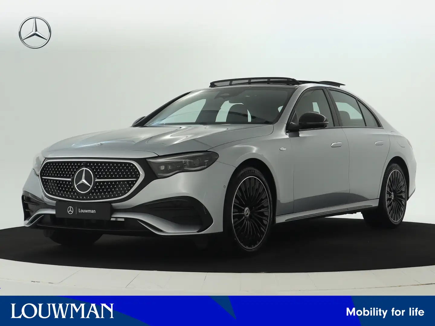 Mercedes-Benz E 300 e Sport Edition | Trekhaak | Nightpakket | Parkeer Zilver - 1