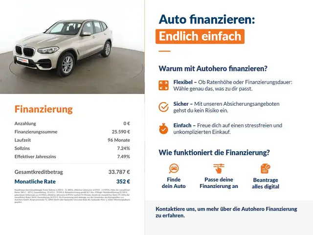 BMW X3 view 2